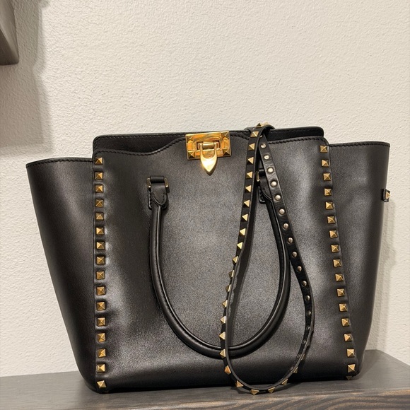 Valentino Garavani Handbags - Valentino Garavani Rock Stud 2 Way Bag